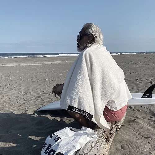 This is the Organic Cotton Towel［Beach］ - エシカルな暮らしオンラインストア