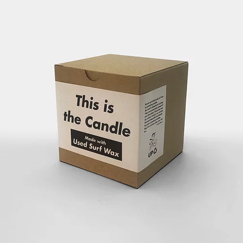 This is the Candle［Made with Used Surf Wax］+ - エシカルな暮らしオンラインストア