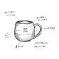 マグカップ natural ロゴあり/ロゴなし[mug-N]