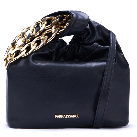 PENNY CHAIN HANDBAG　BLACK