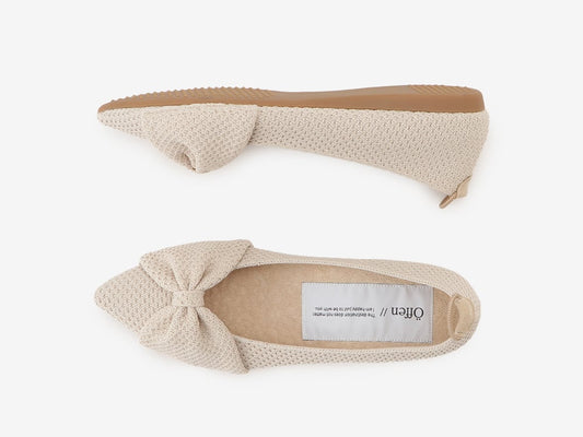 pointed-RBON / BEIGE